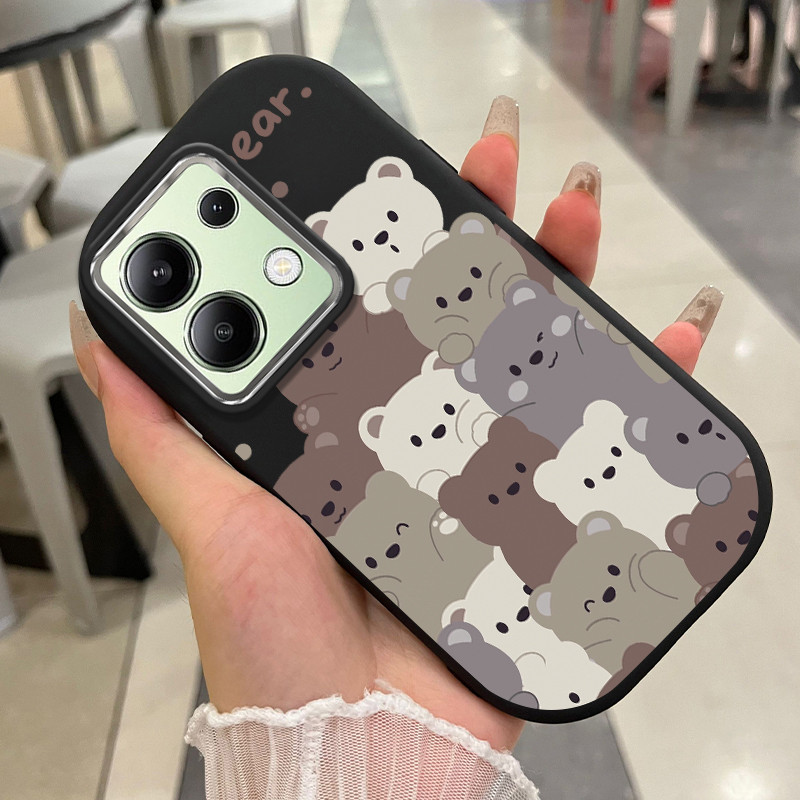 Ốp Lưng Áp dụng cho Xiaomi Redmi Note 13 4G Note 13 5G Note 13 Pro Case Gấu Nhỏ Dễ thương