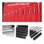 9 chiếc Pin Punch Round Punch Set 40cr Bộ đinh tán đầu tròn đa kích thước bằng thép