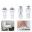 2X Nắp Bồn Cầu Cố Định Bu Lông Thép Không Gỉ Nylon Mở Rộng Đai Ốc Vít Phụ Kiện