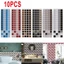 10 Miếng Dán Ngói Khảm Dính Phòng Tắm Nhà Bếp Decal Dán Tường Tự Dính