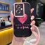 Ốp Lưng OPPO A79 5G A2 5G Case đỏ tình yêu Với Lanyard
