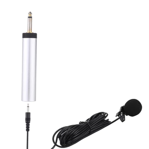 Mini Di Động Có Dây Electret Condenser Ve Áo Kẹp-on Nhạc Cụ Mic Micro Cho Đàn Guitar Sax Trumpet Violin Piano