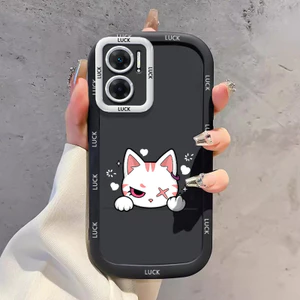 Ốp Lưng Xiaomi Redmi 10 Prime 10C Case Silicon Mèo Nhỏ Đáng yêu