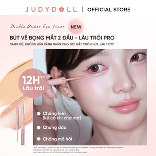 Bút Kẻ Bọng Mắt JUDYDOLL Under Eye Liner Hai Đầu Đa Năng, Bám Tốt Không Trôi 0.3ml - Bebeau