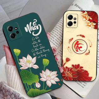 Ốp lưng Xiaomi Redmi Note 12 / Note 12 Pro / Note 12 Turbo In hình thư pháp,tâm an, an nhiên,chú tiểu mềm bảo vệ camera