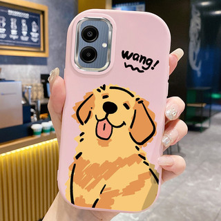 Ốp Lưng Áp dụng cho Samsung A06 4G A06 5G A05 F05 M05 A05s Case Hoạt hình Chó Nhỏ
