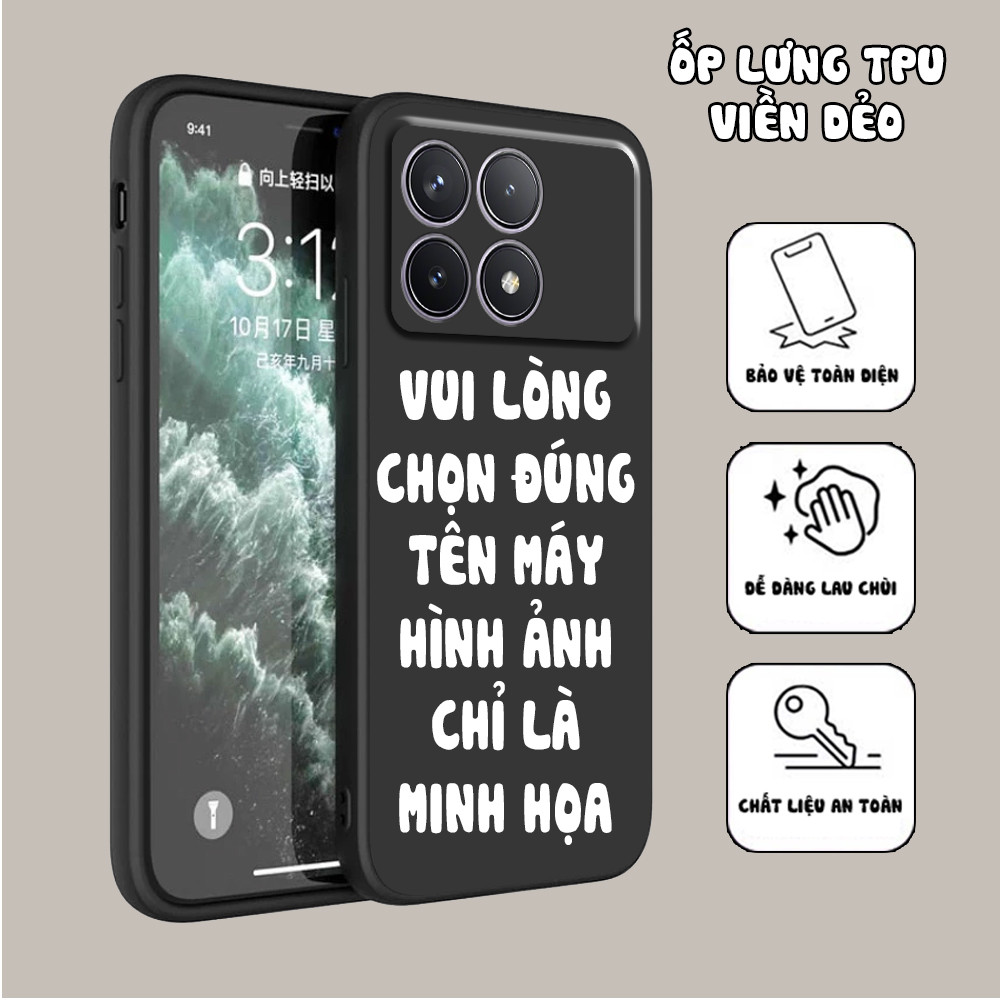 Ốp lưng Xiaomi Redmi K70 / K70 Pro / K70 Ultra / Poco F6 Pro in hình thể thao sáng tạo