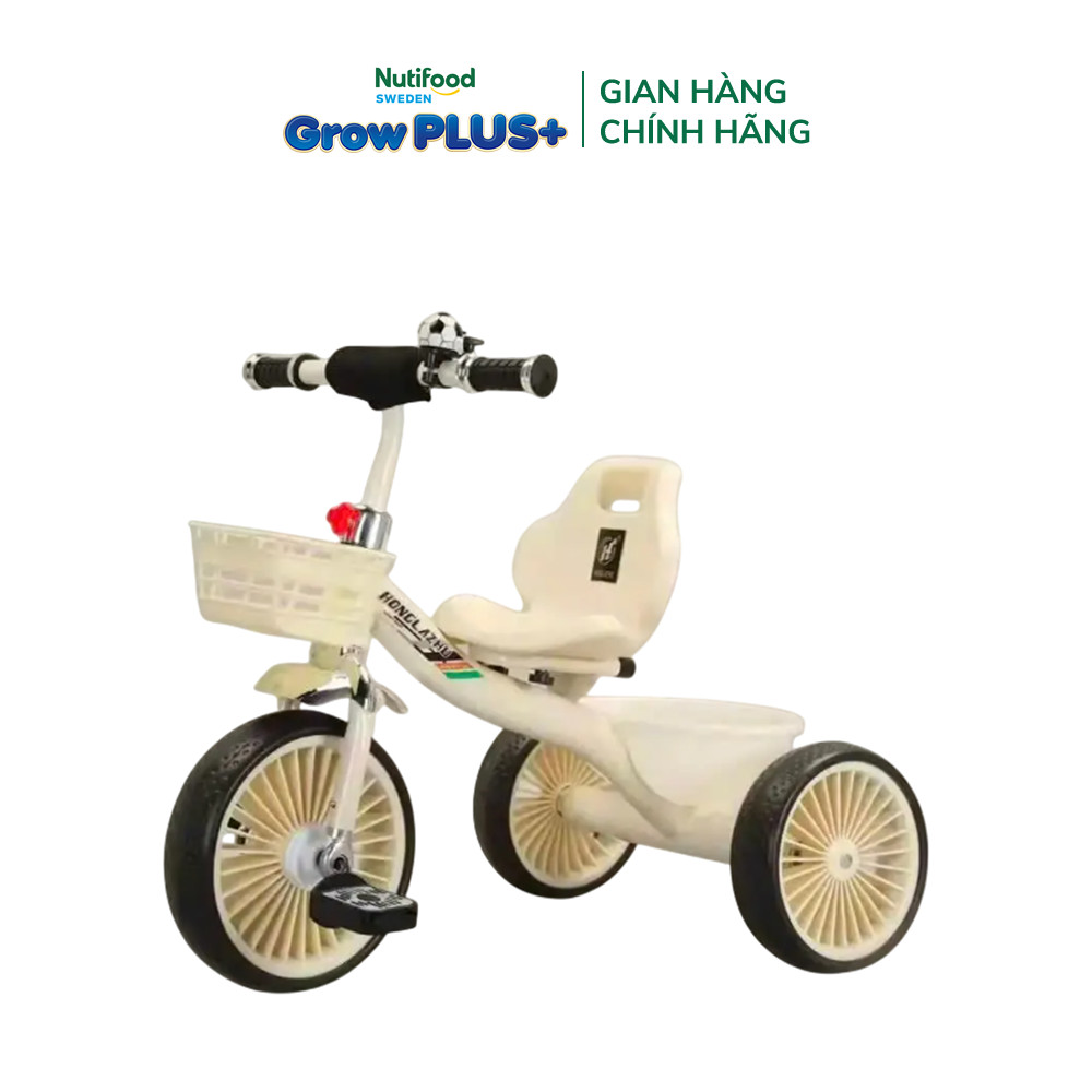 [Quà tặng không bán] Đồ chơi: Xe đạp 3 bánh trẻ em, nhựa +sắt, có 03 bánh+1 chỗ ngồi, chiều cao yên 40cm, model 614