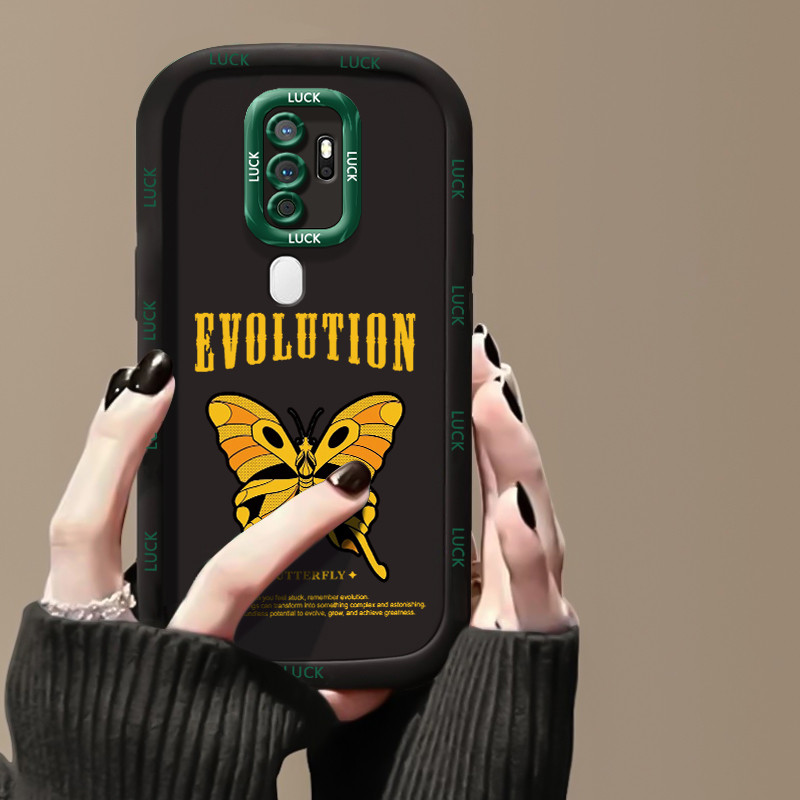 Ốp Lưng OPPO A5 2020 A9 2020 Case Silicon Bướm nhỏ Đáng yêu