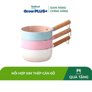 Nồi bằng hợp kim thép, cán bằng gỗ