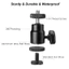Đầu bi Mini có vít 1 / 4 Inch 90° Chụp dọc kim loại cầm tay