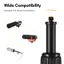 Micro Boom Arm Hợp kim nhôm có thể điều chỉnh độ dài đa phần Chân đế với vít 1 / 4in để phát sóng phỏng vấn