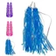 2 Tay Lái Xe Đạp Trẻ Em PVC Cho Streamer Trang Trí Tua Rua Nhiều Màu Sắc