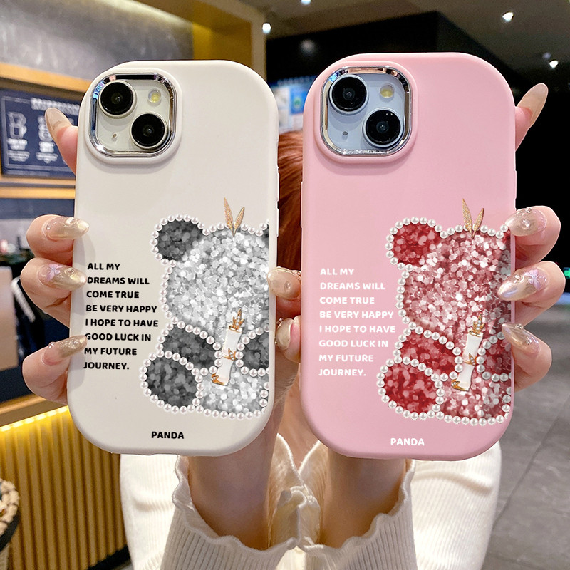 Ốp Lưng Áp dụng cho OPPO A74 A95 F19 F19s Case Gấu Nhỏ Thời trang