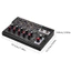 MIX5210 Bảng điều khiển trộn 10 kênh Máy trộn âm thanh kỹ thuật số Âm thanh nổi để ghi âm Mạng DJ Phát sóng trực tiếp Karaoke