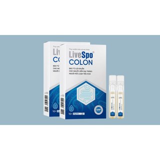 Men vi sinh LiveSpo Colon chứa bào tử lợi khuẩn hộ trợ viêm đại tràng, tiêu chảy, táo bón - Hộp 10 ống x 5ml