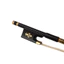 4 / 4 Violin Fiddle Nơ Sợi Carbon Tròn Dính Gỗ Mun Ếch Đuôi Ngựa Tóc Cân Bằng Tốt
