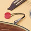 Acoustic Guitar Pickup Dụng cụ kết dính Đầu dò Mini với giắc cắm 1 / 4 Inch cho đàn Ukulele Mandolin
