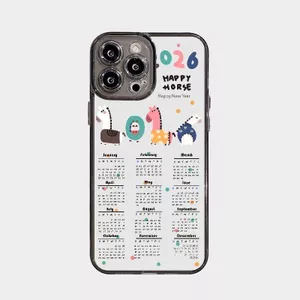 Ibumpers Vỏ Điện Thoại TPU Mềm Chống Sốc In Hình Dễ Thương YB7525 YB7526 YB7527 Cho iPhone 11 12 13 14 15 16 17 Pro Max