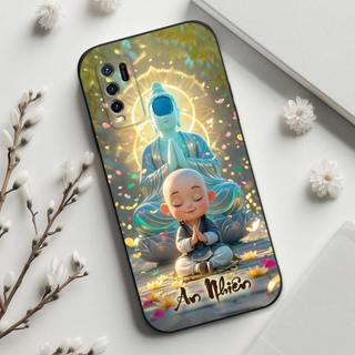 Ốp lưng Vivo Y30 / Y50 In hình thư pháp,tâm an, an nhiên,chú tiểu mềm bảo vệ camera