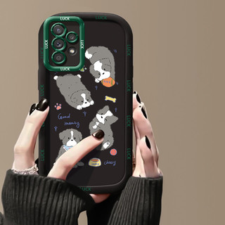 Ốp Lưng Samsung A52 4G A52 5G A52s 5G A13 5G A04s A23 5G M23 F23 A32 4G A33 5G A53 5G Case Chó Hoạt hình Dễ thương