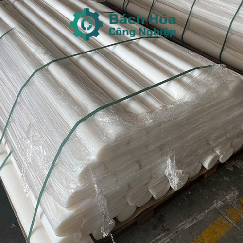 Thanh Nhựa POM Cây Tròn Đặc Dài 1m Phi 6 8 10 12 15 20mm Trắng Đen - POM Acetal Polyoxymethylene Cây Đặc Kỹ Thuật CNC