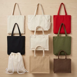 Túi Tote Bố Mộc Trơn Bán Sỉ Nhiều Cỡ - Túi Vải Canvas Đựng Đồ Đi Học Đi Làm Tự In Thêu Bền Đẹp