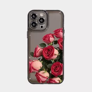 Ibumpers Vỏ Điện Thoại TPU Mềm Chống Sốc In Hình Dễ Thương YB7612 Cho iPhone 11 12 13 14 15 16 17 Pro Max
