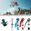 Xe đạp hợp kim nhôm Phát hành nhanh Trạm an toàn Mtb / Ống ghế xe đạp đường trường Khóa QR