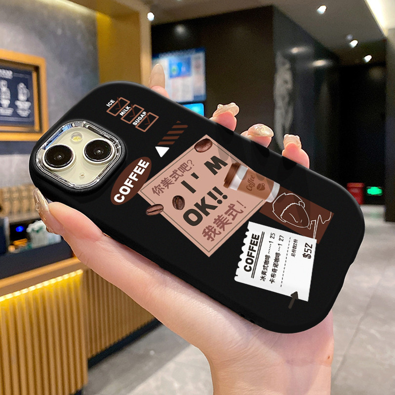 Ốp Lưng Áp dụng cho OPPO A53 2020 A33 2020 A53s A32 A54 Case Cà phê sáng tạo