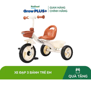 Đồ chơi: Xe đạp 3 bánh trẻ em, nhựa +sắt, có 03 bánh+1 chỗ ngồi, chiều cao yên 40cm, model A-6