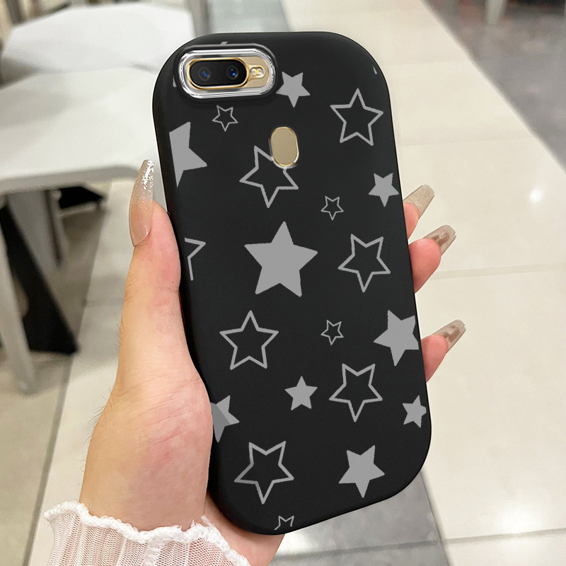 Ốp Lưng Áp dụng cho OPPO A7 A5s A12 A12s A11k Case Thời trang Ngôi sao