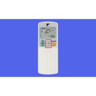 Điều khiển điều hòa DAIKIN 2 chiều Check lỗi – Thiết kế 2 nút xanh thông minh ❄️