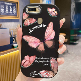 Ốp Lưng Áp dụng cho OPPO A7 A5s A12 A12s A11k Case Hoạt hình Bướm nhỏ