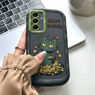 Ốp Lưng Samsung A16 4G A16 5G A15 4G A15 5G A14 5G A14 4G A24 A25 5G A34 5G A54 5G A35 5G Case Silicon Mèo nhỏ Hoạt hình