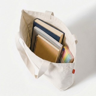 Túi tote canvas thư pháp chữ Tâm Tâm bất biến giữa dòng đời vạn biến quà tặng ý nghĩa a-tota0226