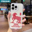 Ibumpers Vỏ Điện Thoại TPU Mềm Chống Sốc In Hình Dễ Thương YB7578 YB7579 Cho iPhone 11 12 13 14 15 16 17 Pro Max