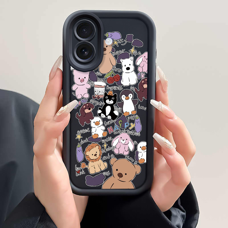 Ốp Lưng iPhone 16 Pro Max 15 Pro Max 14 Pro MAX Plus 13 Pro Max 12 Pro Max 11 Pro Max X Xs Max Xr 7 8 Plus Case Vỏ mềm