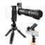 Ống kính Zoom 40X có chân máy Điện thoại Telephoto Kính thiên văn Camera đi bộ đường dài Cắm trại Quan sát động vật hoang dã Mặt trăng Trò chơi thể thao Buổi hòa nhạc Xem