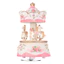 Hộp Nhạc Carousel Ngựa Kỳ Lân Đổi Màu Đèn LED Xoay Dạ Quang Món Quà Tốt Nhất Giai Điệu-Castle Trên Bầu Trời
