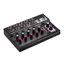 MIX5210 Bảng điều khiển trộn 10 kênh Máy trộn âm thanh kỹ thuật số Âm thanh nổi để ghi âm Mạng DJ Phát sóng trực tiếp Karaoke