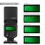 Andoer Universal Flash Speedlite L201 Đèn LED lấp đầy có thể điều chỉnh trên máy ảnh có giá đỡ thay thế cho máy ảnh DSLR Canon Nikon Olympus Pentax