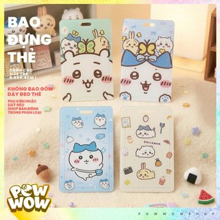 Bao Đựng Thẻ Nhân Viên Nhựa ABS Phong Cách Nhân Vật Hoạt Hình Vui Nhộn Funny Chiikawa