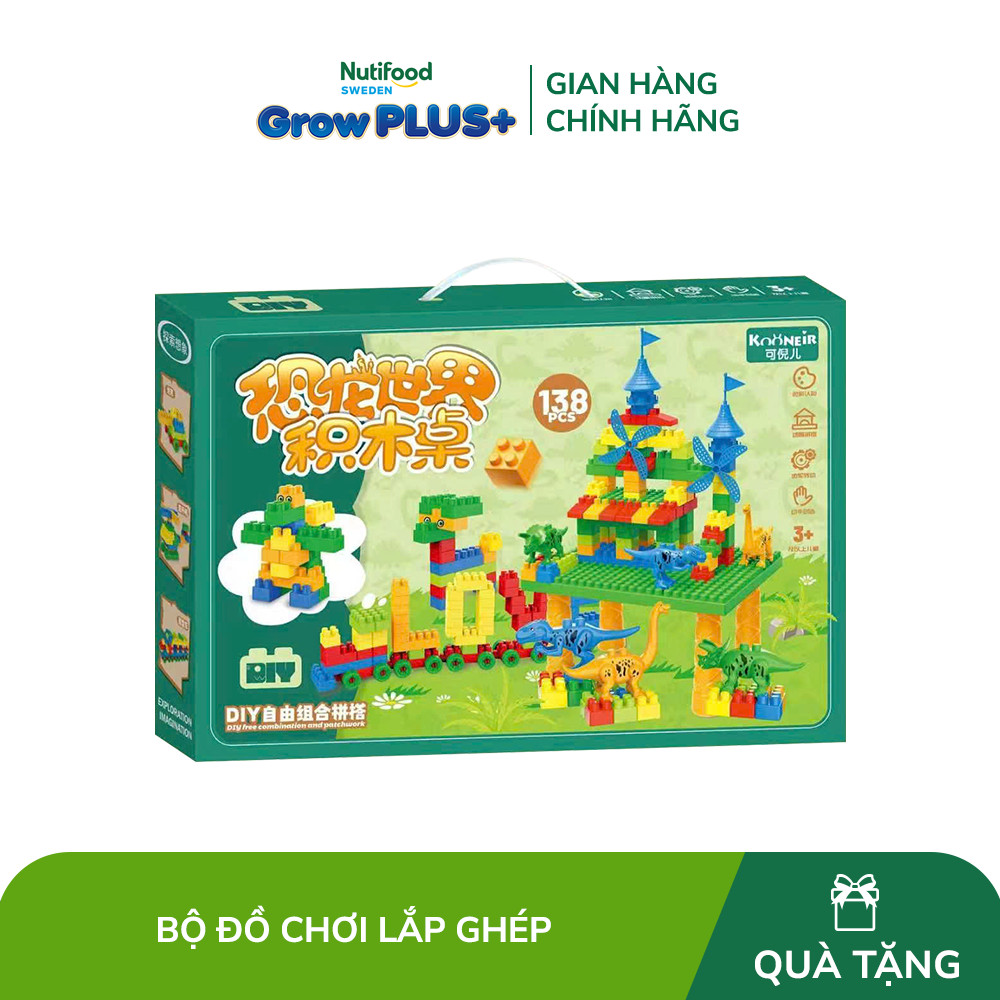 [Quà tặng không bán] Đồ chơi trẻ em bằng nhựa: Bộ lắp ghép