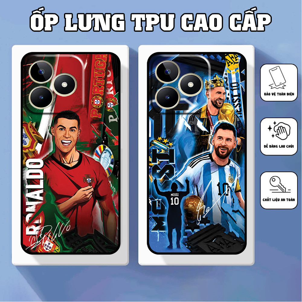 Ốp lưng Realme C51 / C53 / C60 / C61 / Note 50 / 60 / C65S in hình thể thao sáng tạo