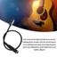 Acoustic Guitar Pickup Đen Đa Năng Gỗ Tiếp Xúc Micro Cho Nhạc Cụ Dây