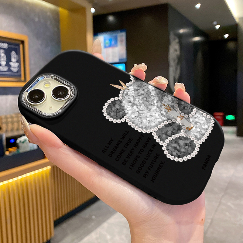 Ốp Lưng Áp dụng cho OPPO A74 A95 F19 F19s Case Gấu Nhỏ Thời trang