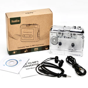 TONIVENT TON010 Cassette di động sang máy nghe nhạc MP3 Bộ chuyển đổi băng USB Mini với phần mềm đầu vào AUX 3,5 mm Ghi CD Âm thanh Âm thanh Âm thanh Máy tính xách tay PC tương thích