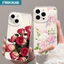 Ibumpers Vỏ Điện Thoại TPU Mềm Chống Sốc In Hình Dễ Thương YB7612 Cho iPhone 11 12 13 14 15 16 17 Pro Max