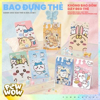 Bao Đựng Thẻ Nhân Viên Nhựa ABS Phong Cách Nhân Vật Hoạt Hình Vui Nhộn Funny Chiikawa